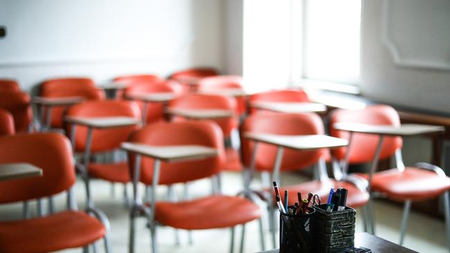 A classroom. Picture: Burak Sr