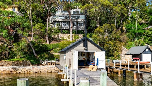 The house comes with a boatshed and jetty. Picture: LJ Hooker