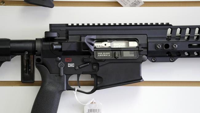 A semiautomatic rifle. Picture: AP