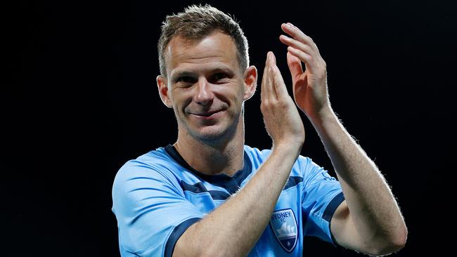 Sydney FC captain Alex Wilkinson has been a leader at every club he has played for.