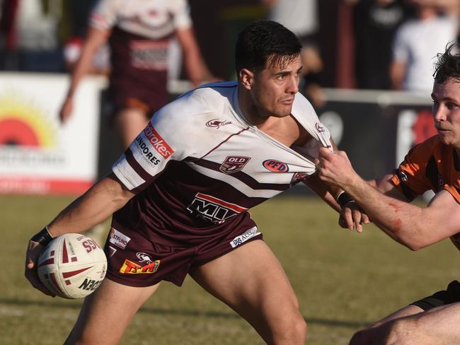 Burleigh captain Conner Toia. Picture: Steve Holland