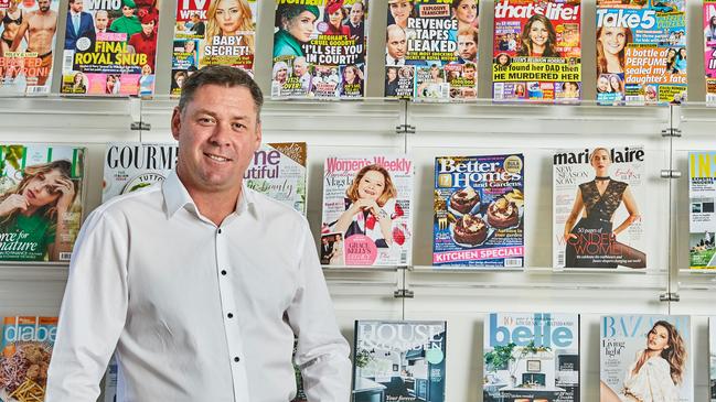 Bauer Media Australia boss Brendon Hill. Picture: Supplied