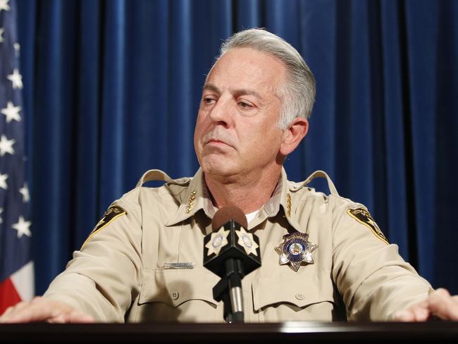 Clark County Sheriff Joe Lombardo. Picture: AFP