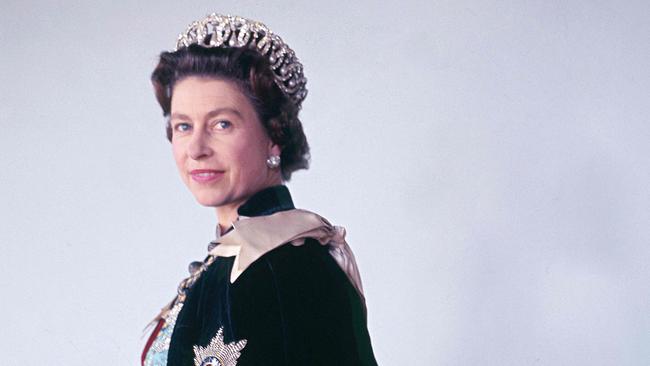 King Charles also released this Cecil Beaton portrait of his mother Queen Elizabeth II to mark the first anniversary of her passing. Picture: AFP.