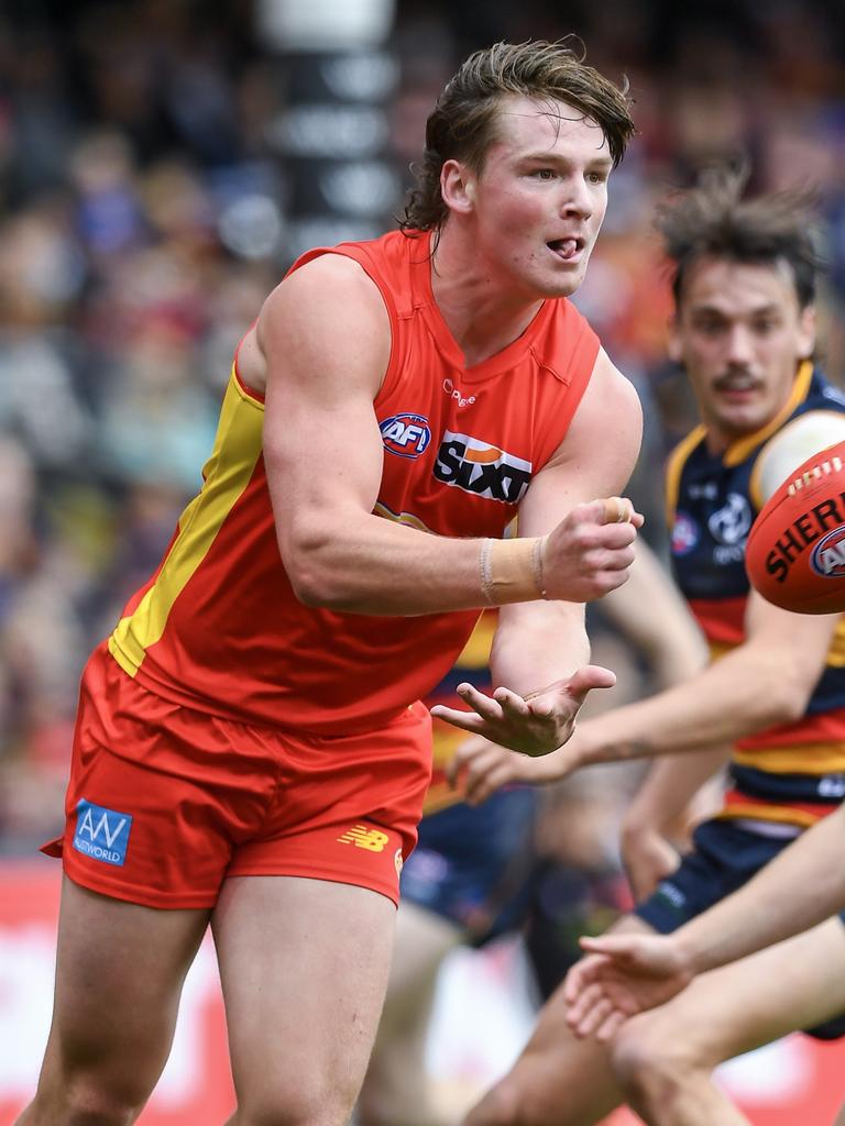 Humphrey signed a long-term deal just 11 games into his AFL career, tying him to the Suns until the end of 2028. (Photo by Mark Brake/Getty Images)