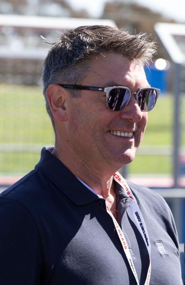 Supercars owner Barclay Nettlefold at the Bathurst 1000. Picture: Supplied.