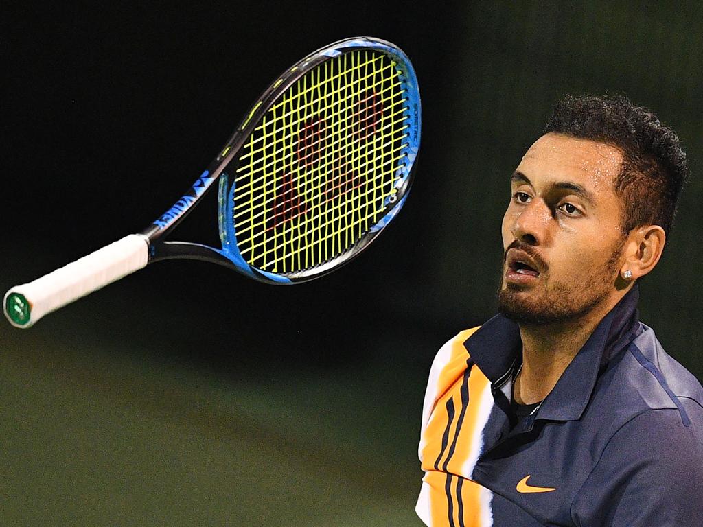 Nick Kyrgios Admits He’s Seeing Psychologists In Trying To ‘get On Top ...