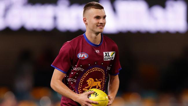 Darcy Wilmot has played three AFL games, all of them finals. Picture: Michael Willson/AFL Photos via Getty Images