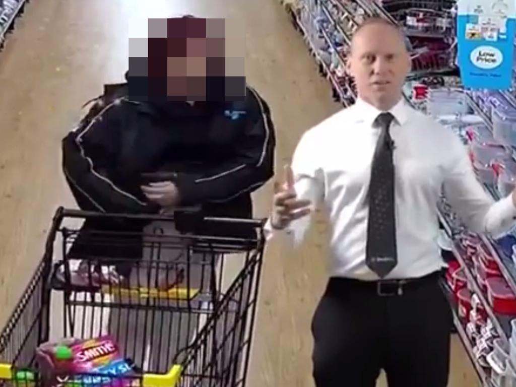 Adelaide supermarket director John-Paul Drake has taken a cheeky approach to identify thieves captured stealing produce from stores. Picture: Instagram