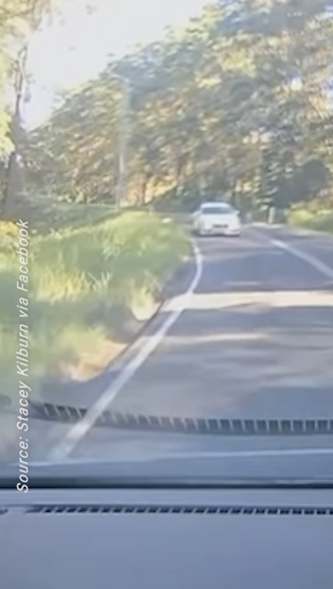 WATCH: Learner drivers close encounter on hinterland road. Picture – Facebook.