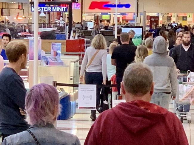 Westfield Marion Shopping Centre 9/5/20 - picture Mark Brake