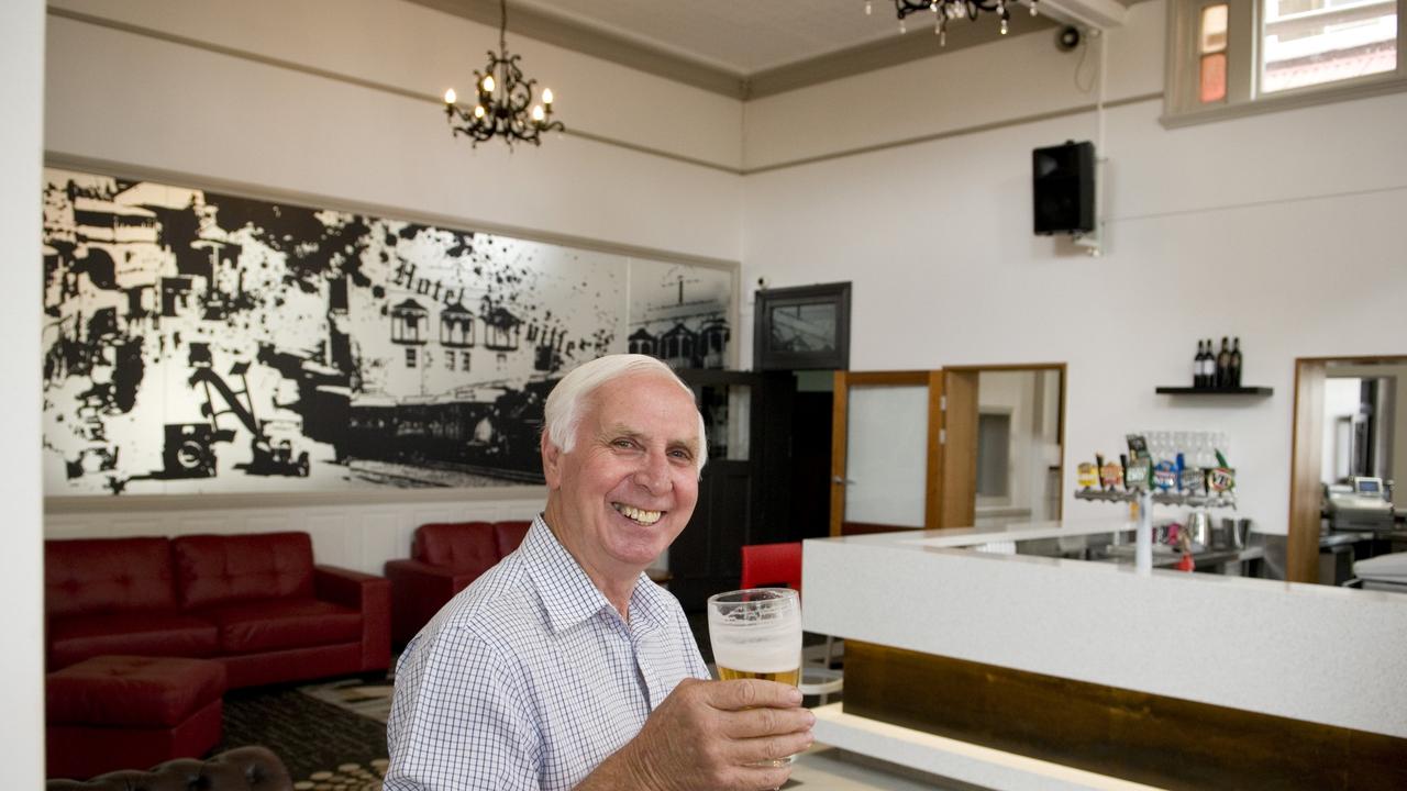 The late John Anderson inside the Norville Hotel in 2011. Photo Kevin Farmer / The Chronicle