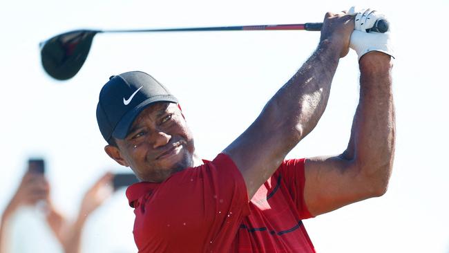 Golf icon Tiger Woods and sponsor Nike have parted ways. Picture: Mike Ehrmann/Getty Images via AFP