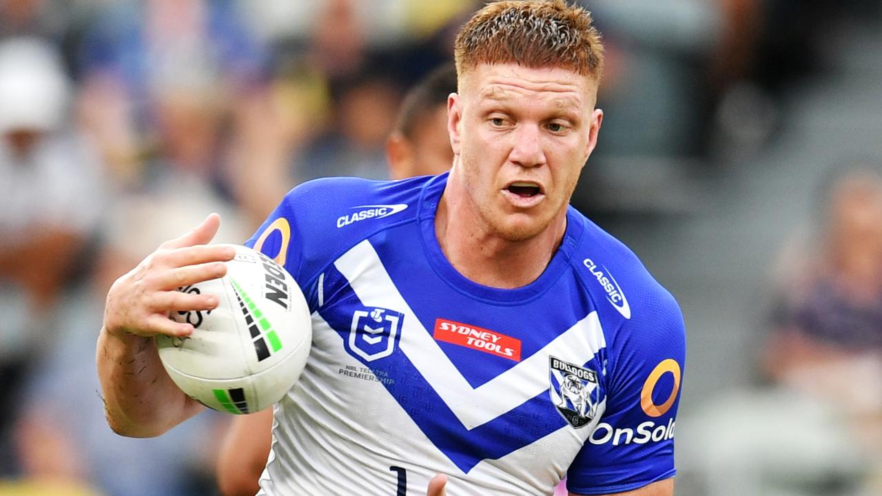 Dylan Napa. NRL; North Queensland Cowboys Vs Canterbury-Bankstown Bulldogs at Queensland Country Bank Stadium, Townsville. Picture: Alix Sweeney