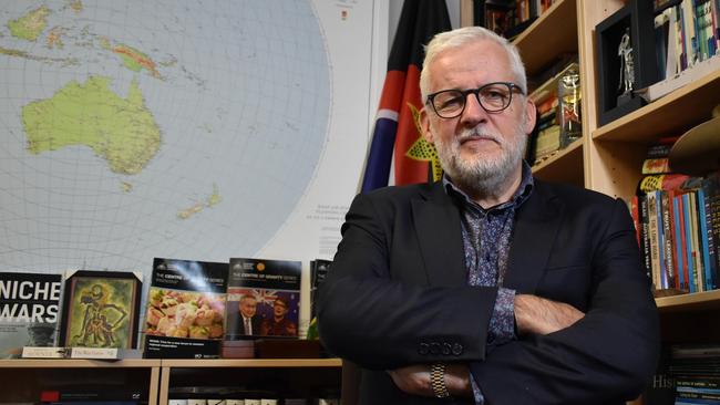 John Blaxland, professor of international security and intelligence studies at the Australian National University, has written a history of the Australian Signals Directorate. The ASD originally commissioned him to write its official, two-volume history but cancelled the contract without explanation after more than a year of work. Picture: Noah Yim