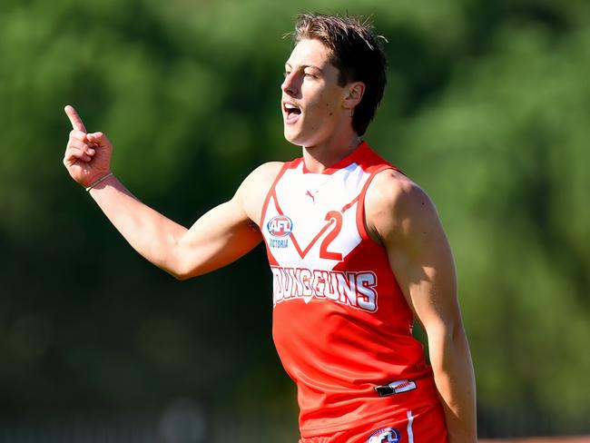 Tobyn Murray shone for the Young Guns. Picture: Josh Chadwick/AFL Photos