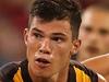 AFL Round 1 Essendon vs. Hawthorn at the MCG.  Hawthorn's Jaeger O'Meara 3rd qtr    .Pic : Michael Klein