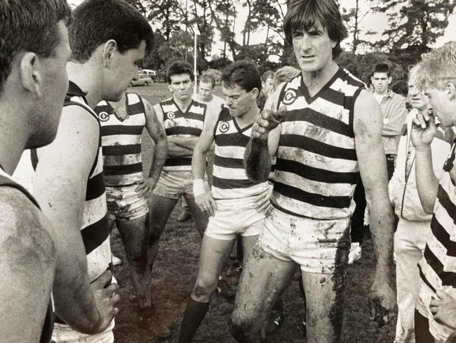 Ron Stubbs in his last game, for the Chelsea reserves in 1980.