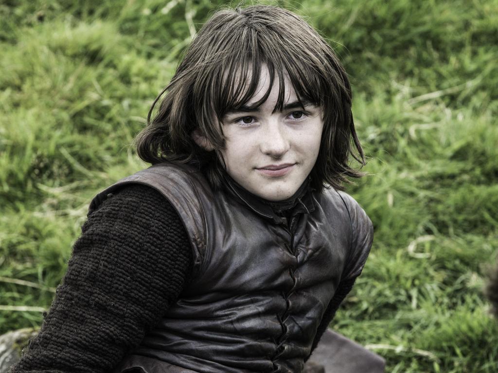 Crippled … Isaac Hempstead-Wright as Bran Stark in Game Of Thrones. Picture: HBO