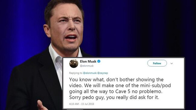 Elon Musk’s lawyers argued the comments were “just imaginative attacks”, plainly exaggerated and delivered on Twitter, which is “infamous for invective and hyperbole”. Pictures: AFP/Twitter