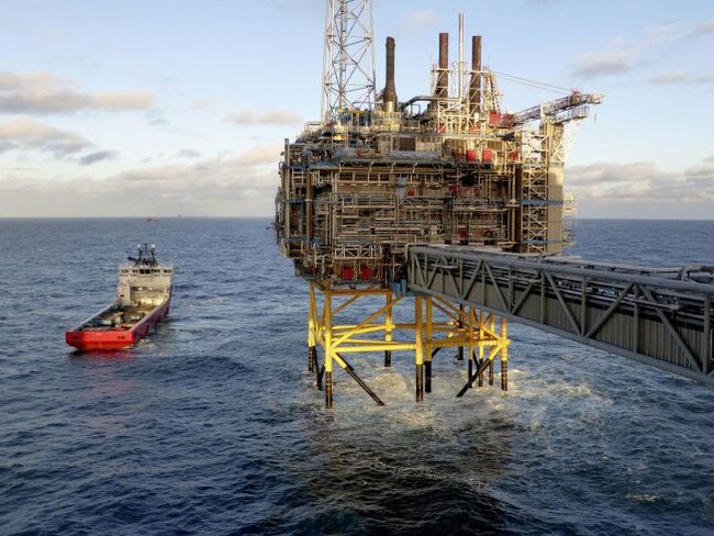 An oil rig off the coast of Norway. Nerijus Adomaitis | Reuters