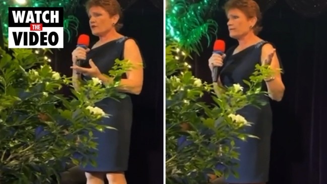 Pauline Hanson reveals she won't get vaccinated (9News)