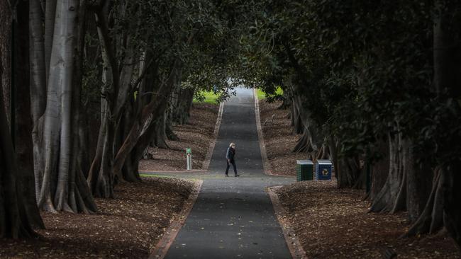 Melbourne is facing some grim days and weeks ahead. Picture: Asanka Ratnayake