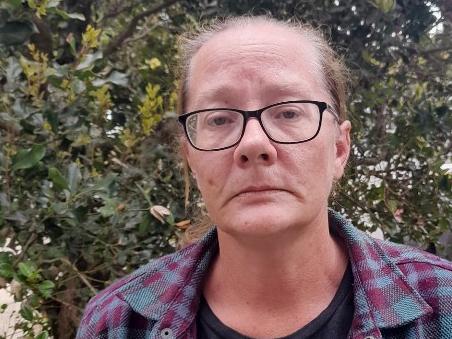 Synergy production manager Tabatha Sercombe, 43, has been working at the factory for 16 years and suffers from chronic PTSD and oesophagus. She speaks about how the charity building fire has impacted her on October 18, 2023. Picture: Supplied