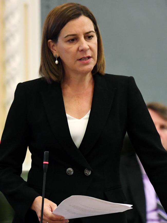 Queensland Opposition Leader Deb Frecklington. Picture: AAP