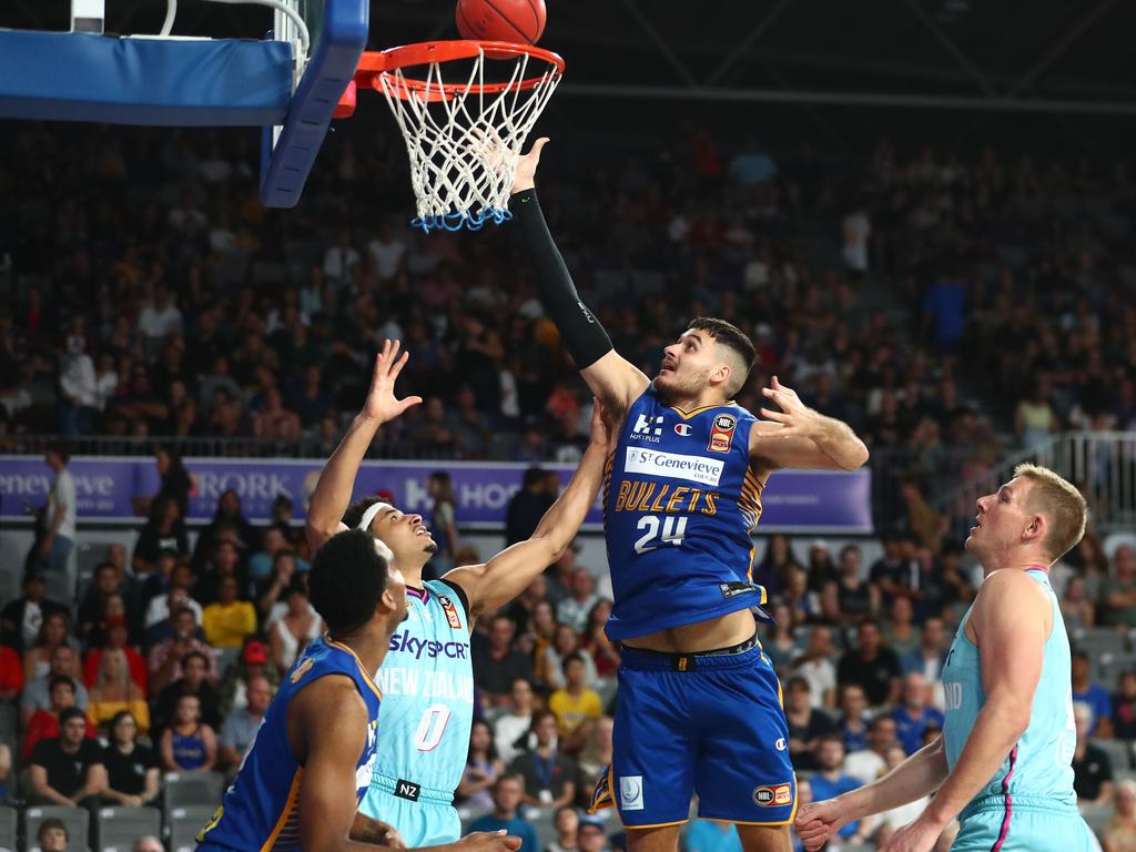 The Brisbane Bullets will host the South East Melbourne Phoenix on Good Friday. Picture: Chris Hyde/Getty Images