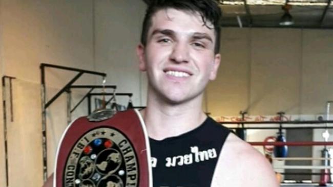 Muaythai champ Jake Wolfe.