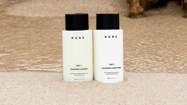 The Robe Haircare range is made up of targeted solutions. Image: Supplied