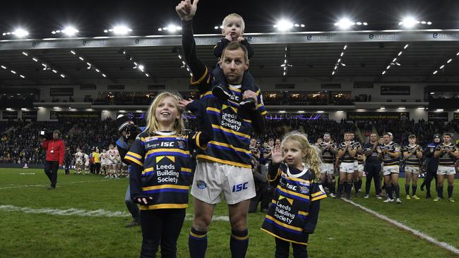 English rugby league player Rob Burrow has also been diagnosed with MND. Picture: Getty Images