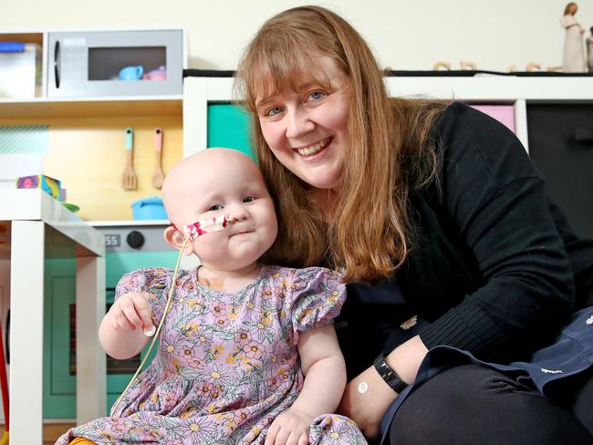 Miracle cancer baby longs for ‘cuddles’ after chemo