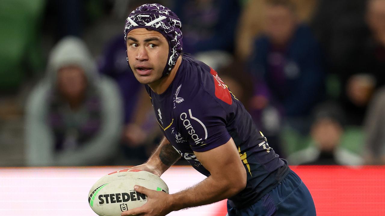 Jahrome Hughes starred for the Storm. Picture: Robert Cianflone/Getty Images