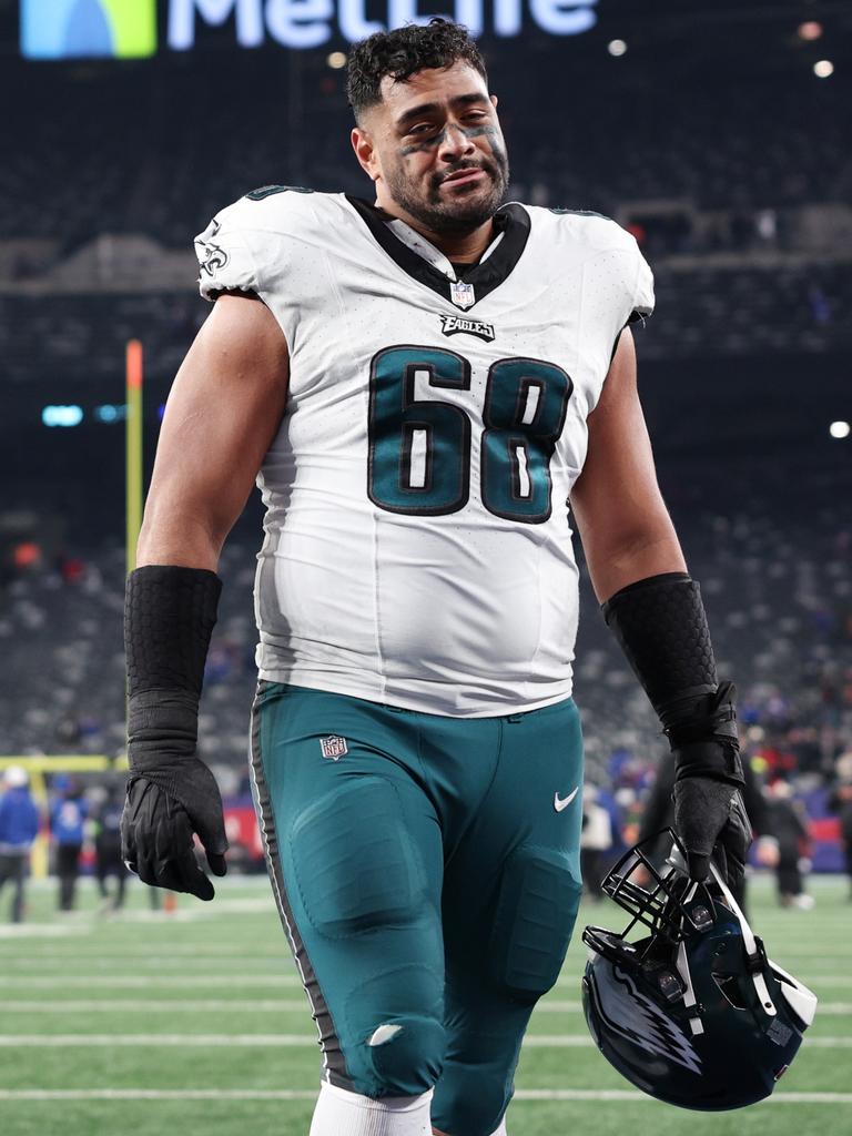 $300m earnings? Jordan Mailata is well on his way. Picture: Getty