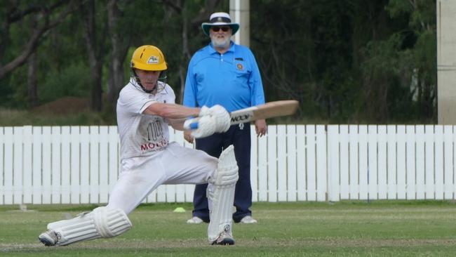 Gracemere's Todd Harmsworth produced a stellar 'captain's knock' in his team's win in the Frenchville Sports Club Capricorn Challenge grand final.
