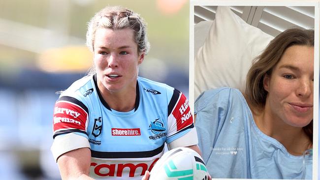 Cronulla and NSW star Emma Verran has shared the details of her recent cancer scare.