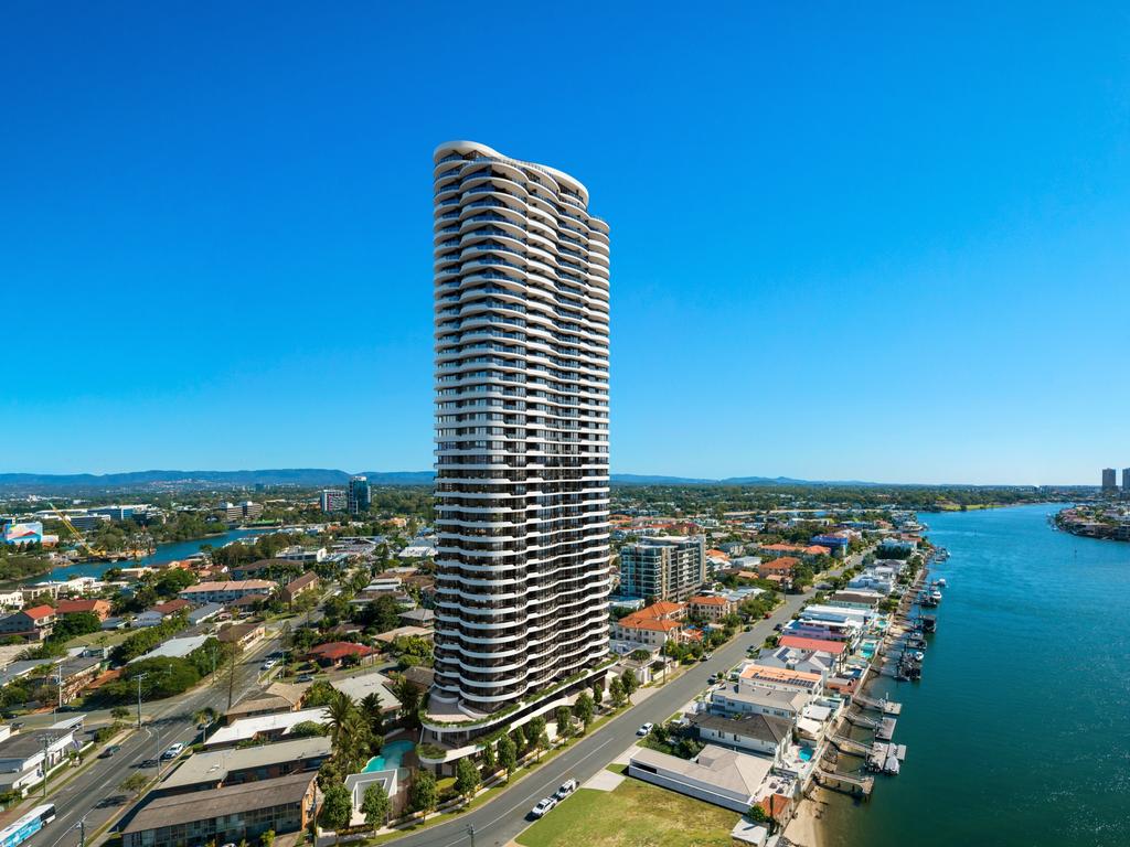 Bensons Property Group’s Chevron One development on the Gold Coast.