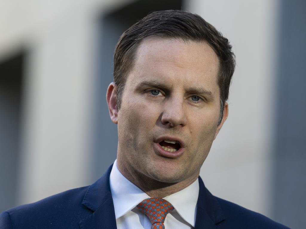 Immigration Minister Alex Hawke says the government’s border policy remains unchanged. Picture: NCA NewsWire/Martin Ollman