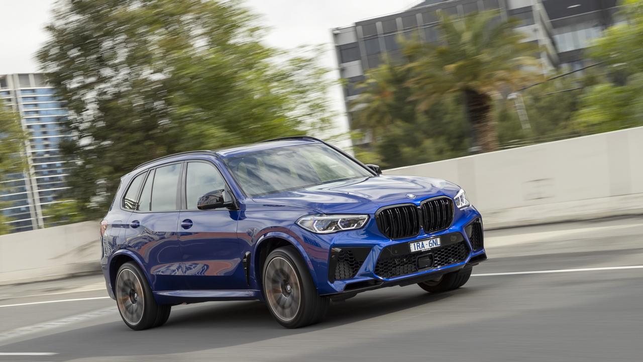 Despite its speed the X5 M isn’t suited to track days.