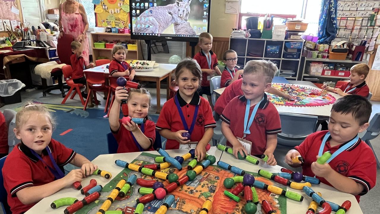 The Prep students at Tinana State School.