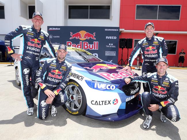 Red Bull Holden racing team revealed their 2020 livery for the V8 Supercars Championship. Picture: AAP