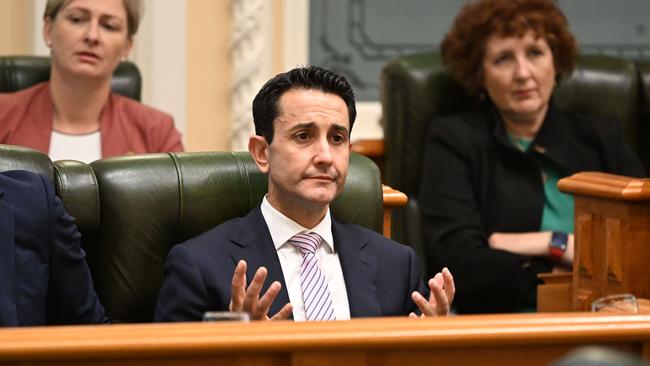 Opposition Leader David Crisafulli said the data was proof the 10-point plan had failed. Picture: Lyndon Mechielsen/Courier Mail