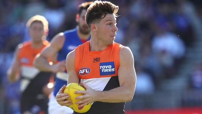 The Lions should put the acid on Giants star Toby Greene. Picture: Phil Hillyard