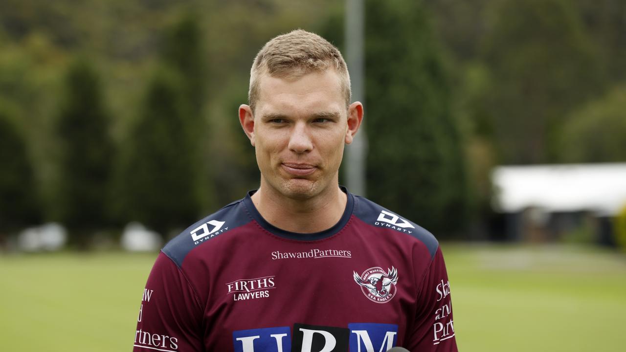 Manly Warringah Sea Eagles player Tom Trbojevic