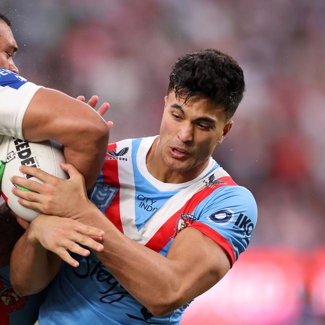 McLennan has terrorised the Roosters over Joseph Suaalii.