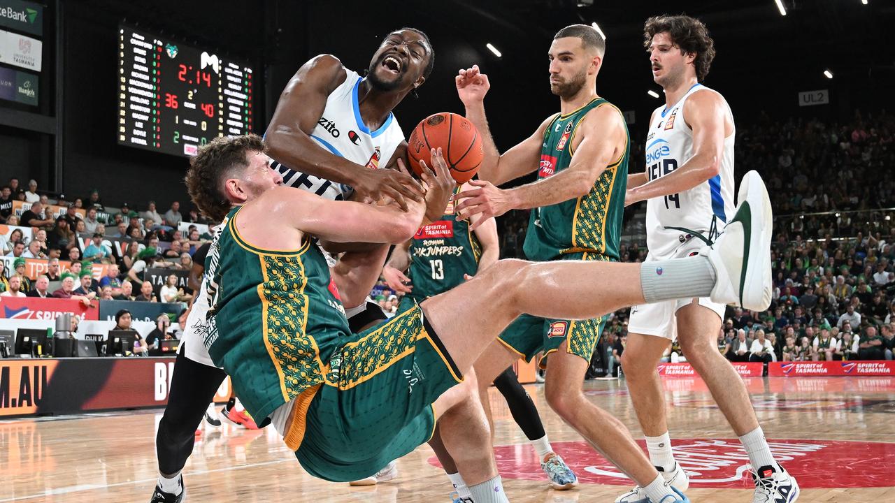 NBL 2024 Tasmania JackJumpers def Melbourne United in Grand Final