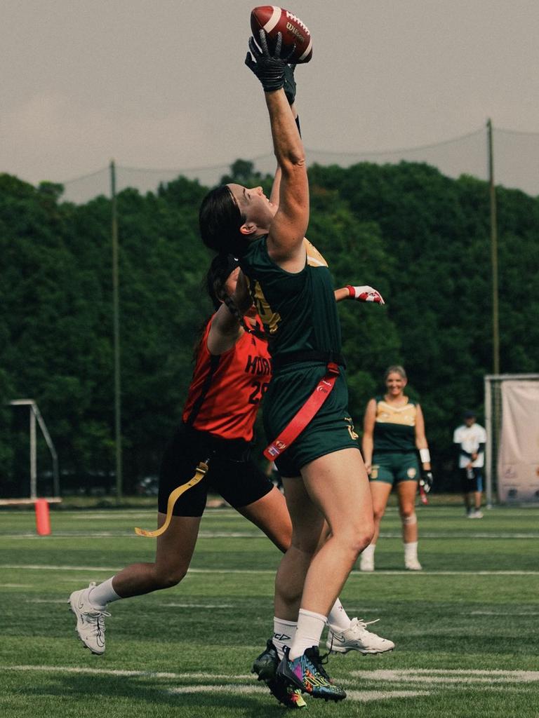 2023 Asia-Oceania Championships. Australia's Flag Football Men and Women. Photo taken from Gridiron Australia Instagram, 28 October 2023