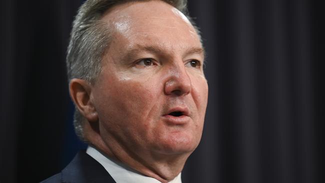 Federal Energy Minister Chris Bowen.